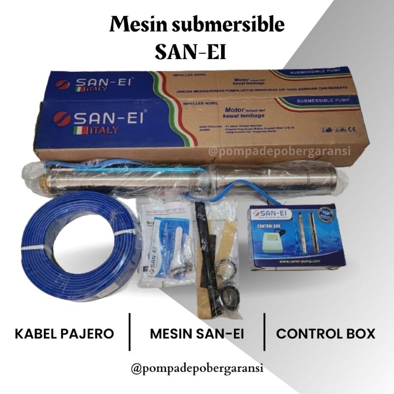 MESIN SATELIT/CELUP SAN-EI + KABEL