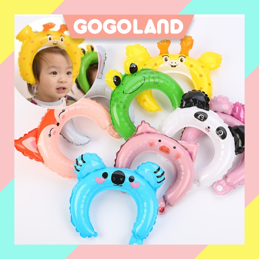 Gogoland Balon Bando Karakter / Bando Foil Bando Karakter / Balon Bando Karakter Hewan / Balon Ulang