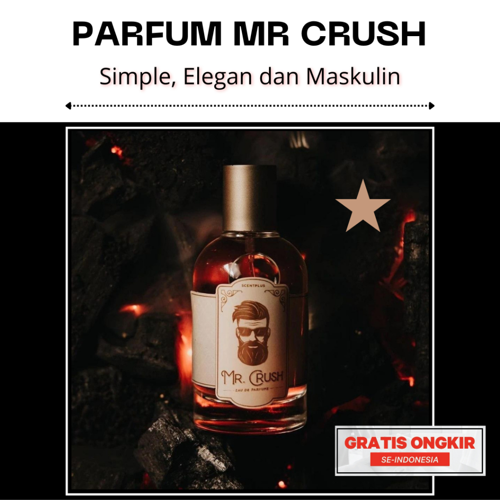 PARFUM MR.CRUSH BOYROSES FRUITY WOODY 35ML
