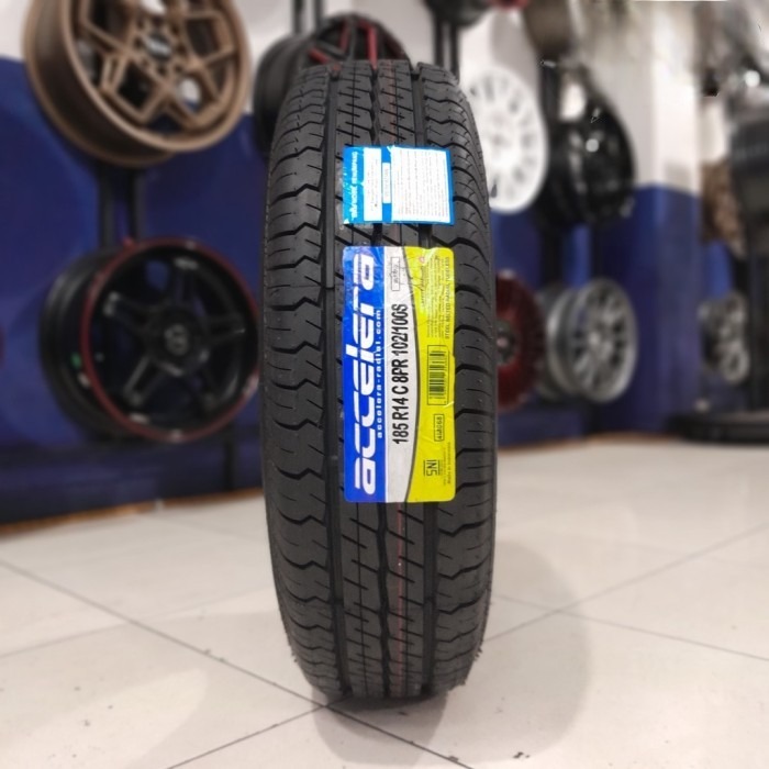 Ban mobil standar Grand max Pickup ukuran 185 C 8PR R14 Accelera murah tubles