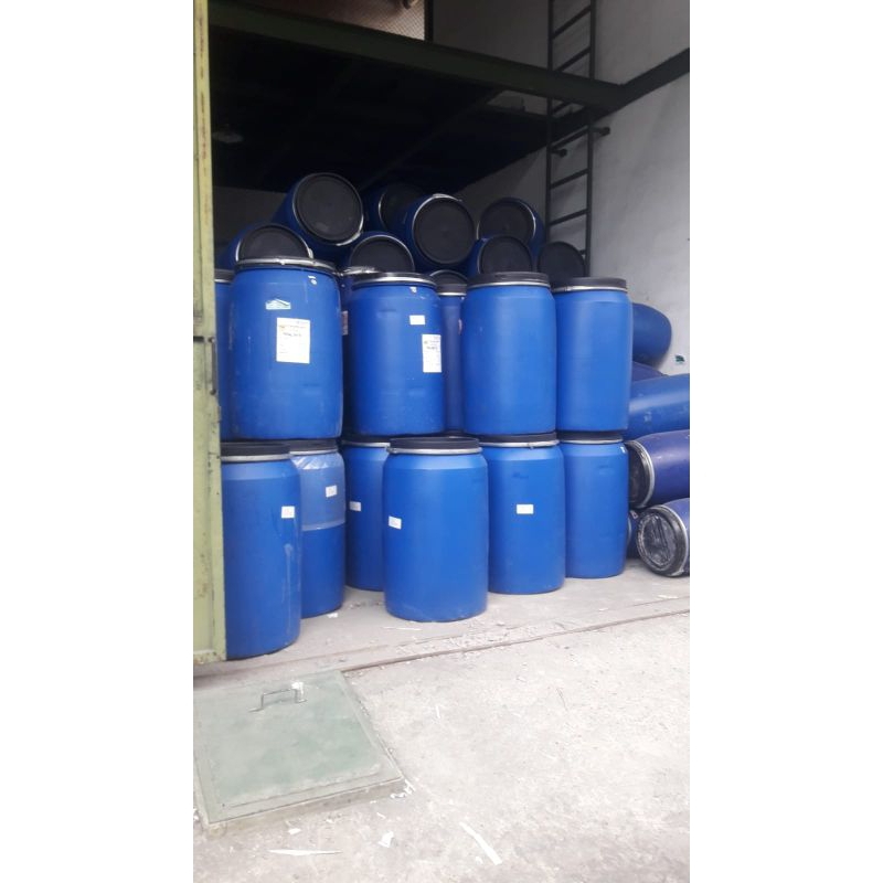 drum 150 liter fermentasi/tutup besar + tutup + klem besi
