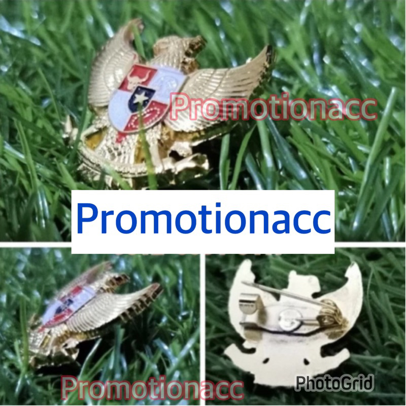 Pin Garuda Cor Kuningan Emas Pin Burung Garuda 2cm Peniti