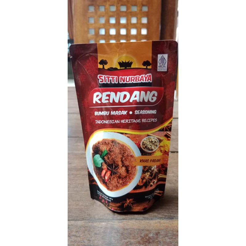 

Bumbu Rendang Sitti Nurbaya HALAL MUI untuk 1 kg daging