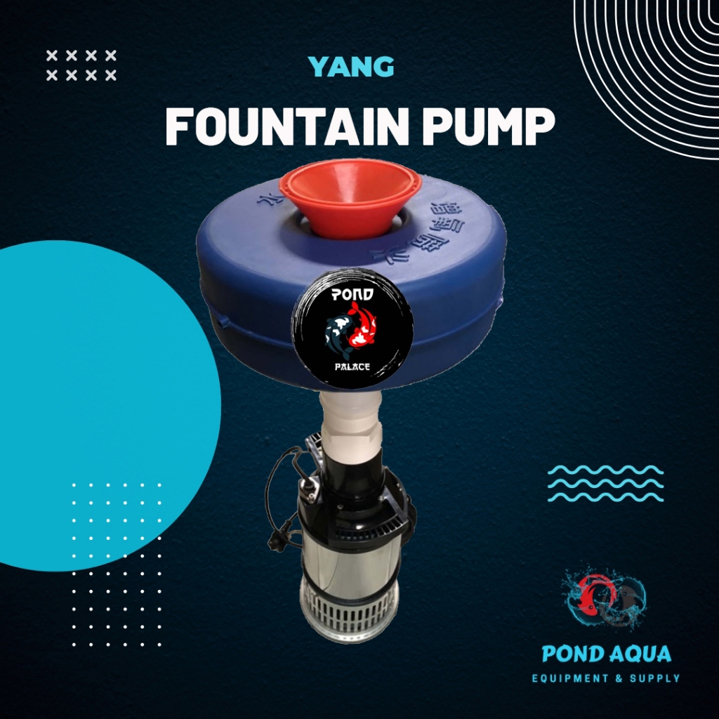 Floating Fountain Buffalo Water Pump 25000 LPH Pompa Kolam Air Mancur