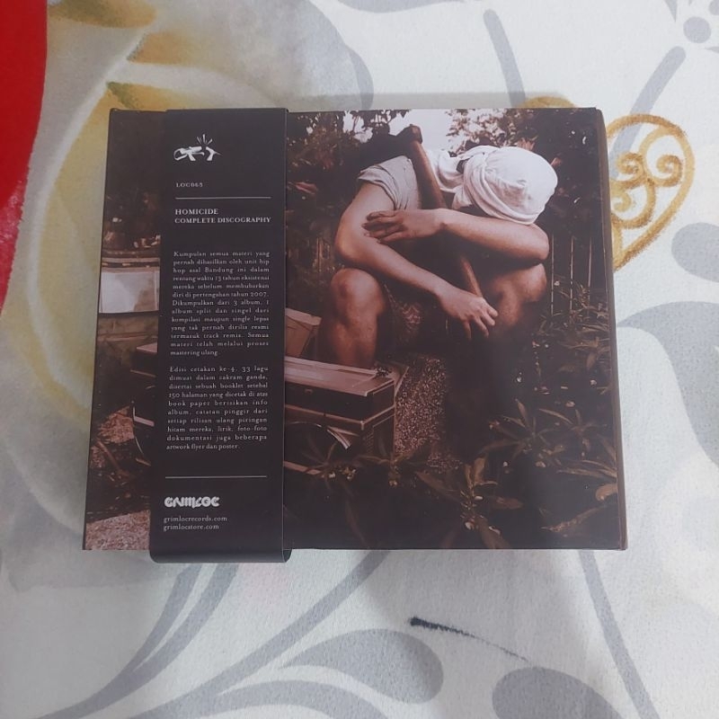 CD HOMICIDE COMPLETE DISCOGRAPHY ( GRIMLOC RECORDS )