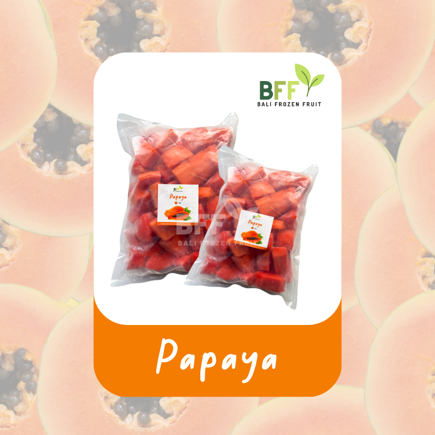 

Papaya Frozen Bali Frozen Fruit