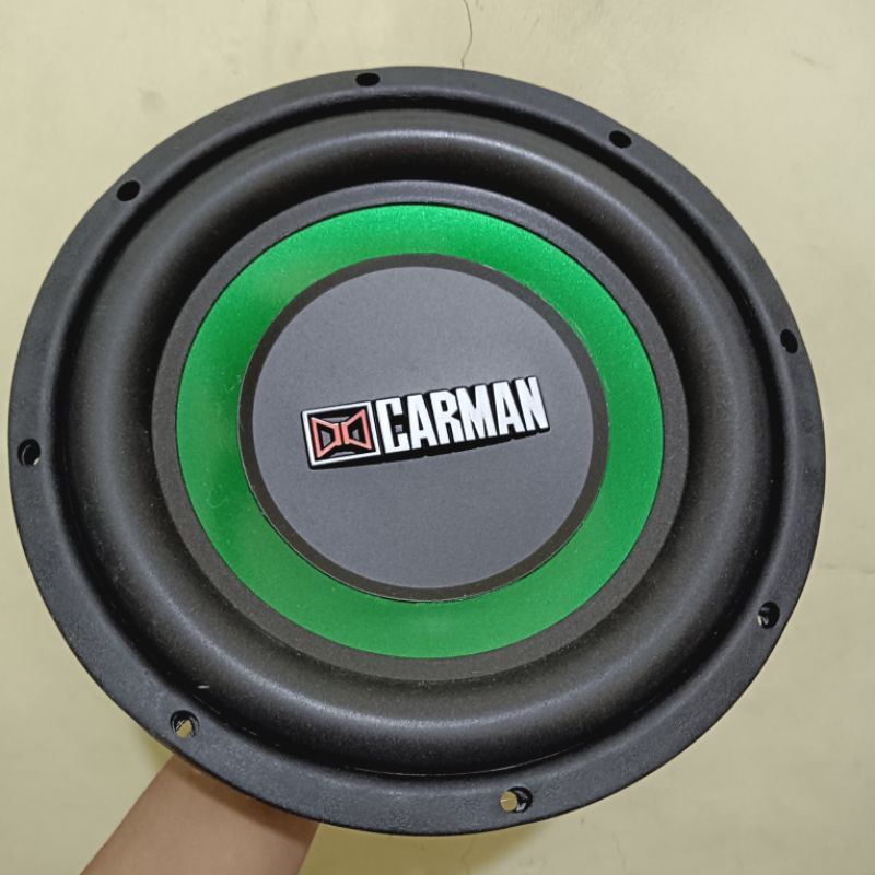 Speaker Carman 10 Inch Subwoofer Doble Coil 1078