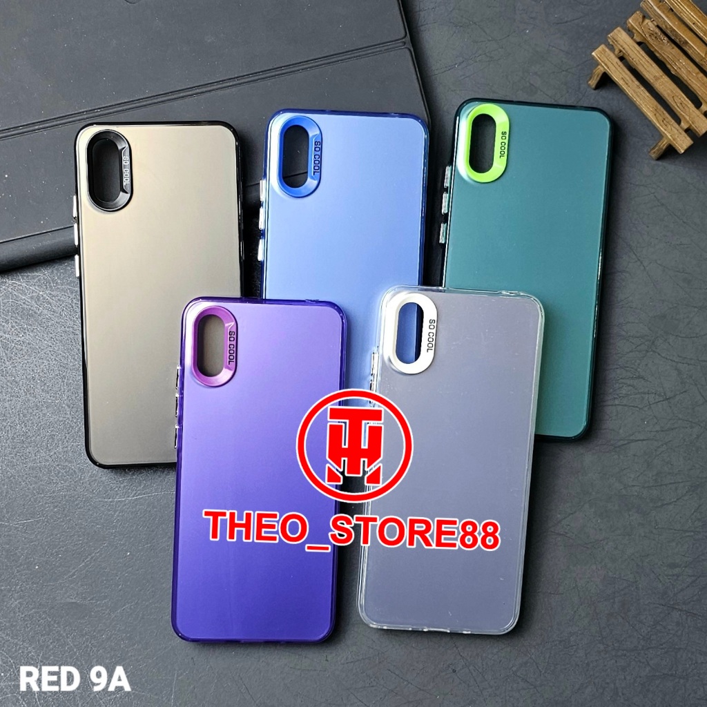 REDMI 9A CASE SOCOOL MACARON CASE IMD HYBRID PLATE HOLOGRAM CASE REDMI 9A