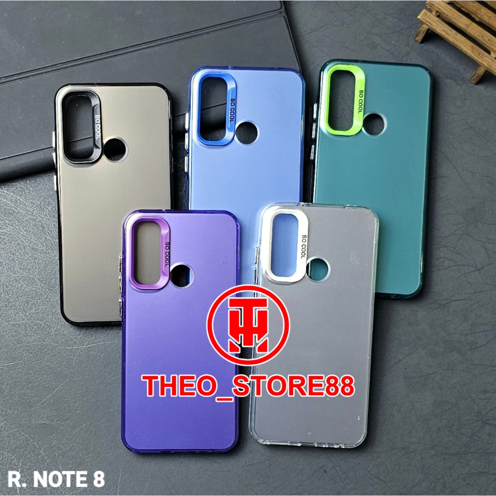 REDMI NOTE 8 CASE SOCOOL MACARON CASE IMD HYBRID PLATE HOLOGRAM CASE REDMI NOTE 8
