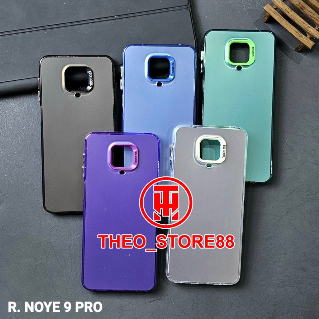 REDMI NOTE 9 PRO CASE SOCOOL MACARON CASE IMD HYBRID PLATE HOLOGRAM CASE REDMI NOTE 9 PRO