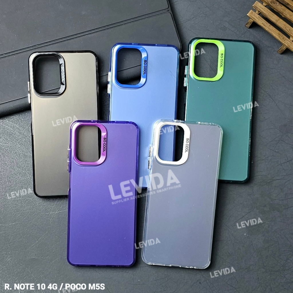 Poco M5s Silicone Case Casing Imd Case Hologram for Poco M5s SC-1