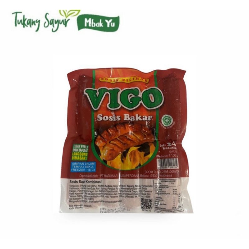 

Vigo sosis bakar isi 500gr