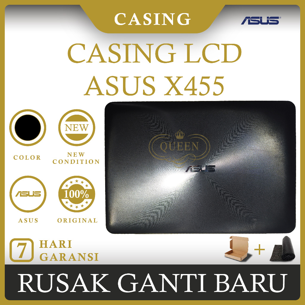 Casing Cover Lcd Laptop asus X455 A455L F455 A455LD K455 Original