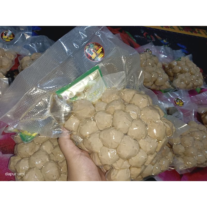 

bakso tanpa tepung2an sama sekali