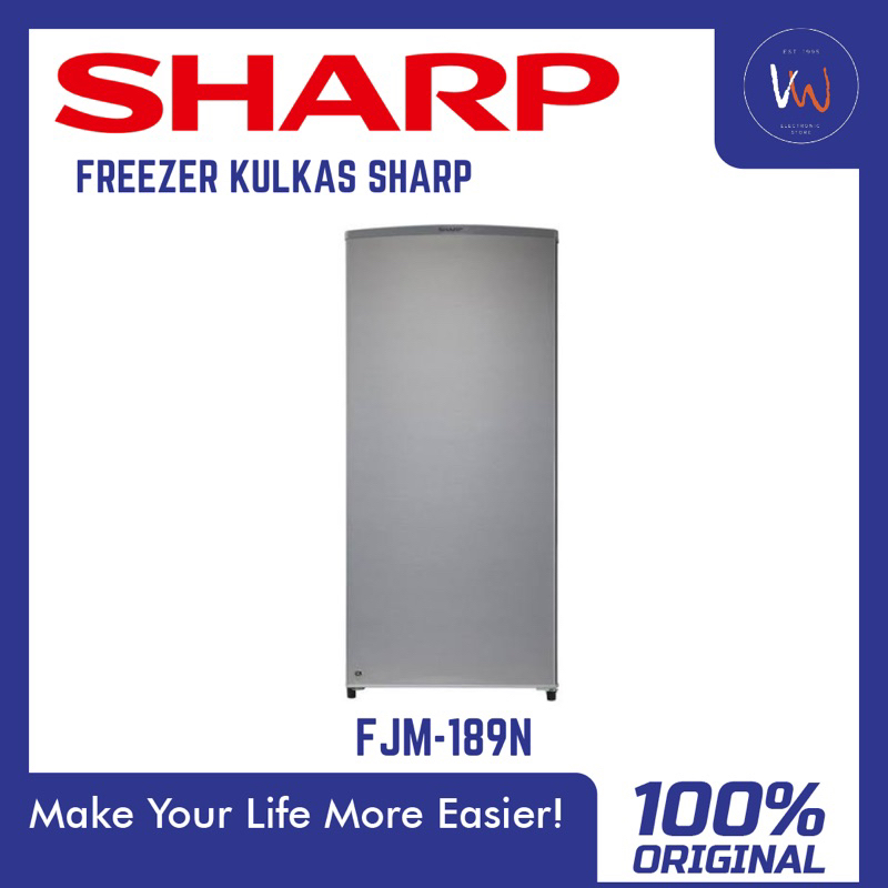 Freezer Kulkas Sharp FJM-189N / Freezer Es Batu / Freezer Daging