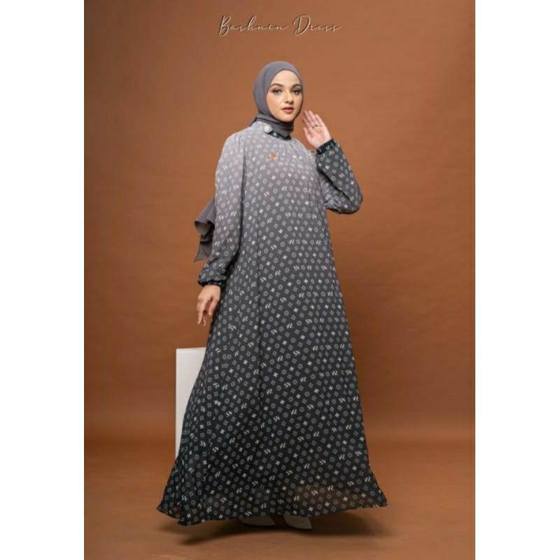 DRESS SET HIJAB  BASHIN by SHALU NISABILA