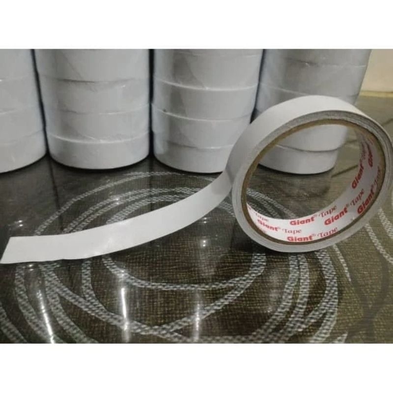 

DOUBLE TAPE BUTTERFLY/ ISOLASI BOLAK BALIK/DOUBLE SIDED BUTTERFLY/TAPE PEREKAT 2 SISI (1inc 24mm)