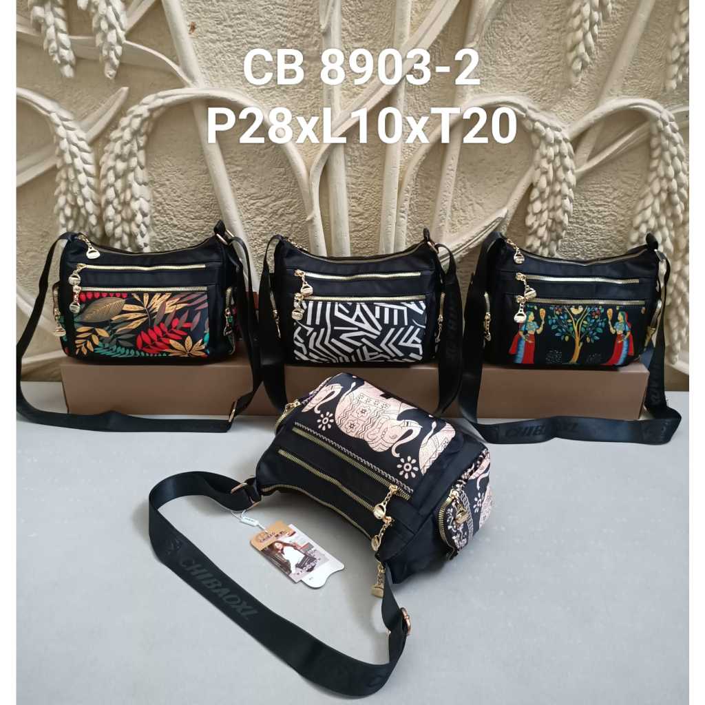 Tas Selempang Wanita Chibao ORI 8903-2 Motif