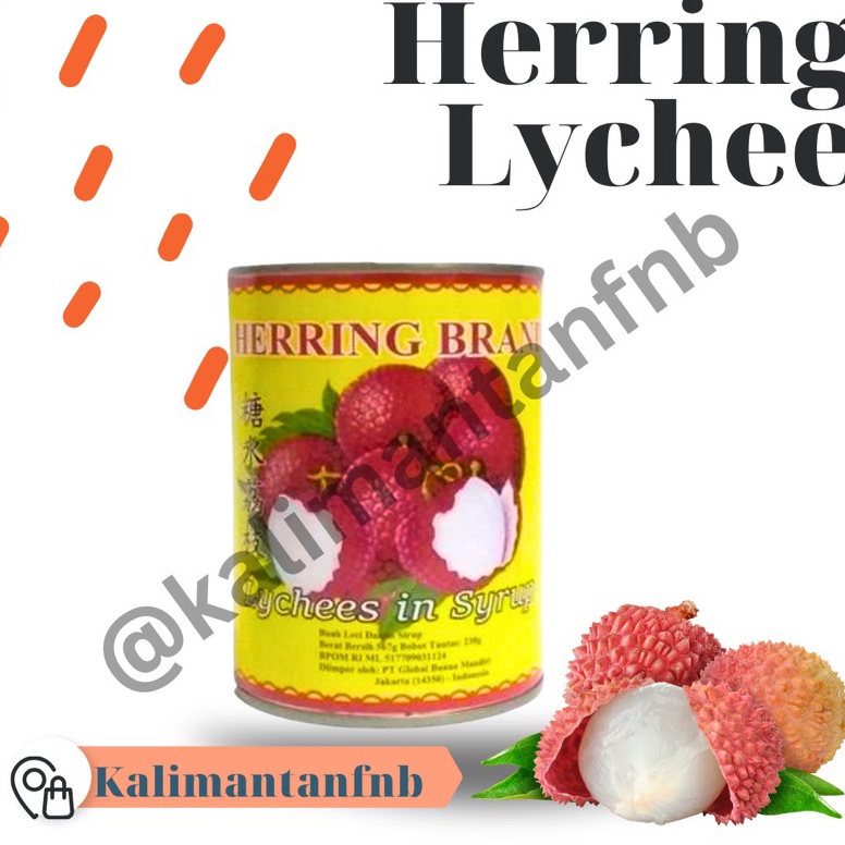 

HEMAT PROMO Leci Kaleng Lychee Herring 567gr SATUAN