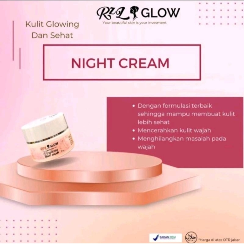 Cream Malam RZL Glow