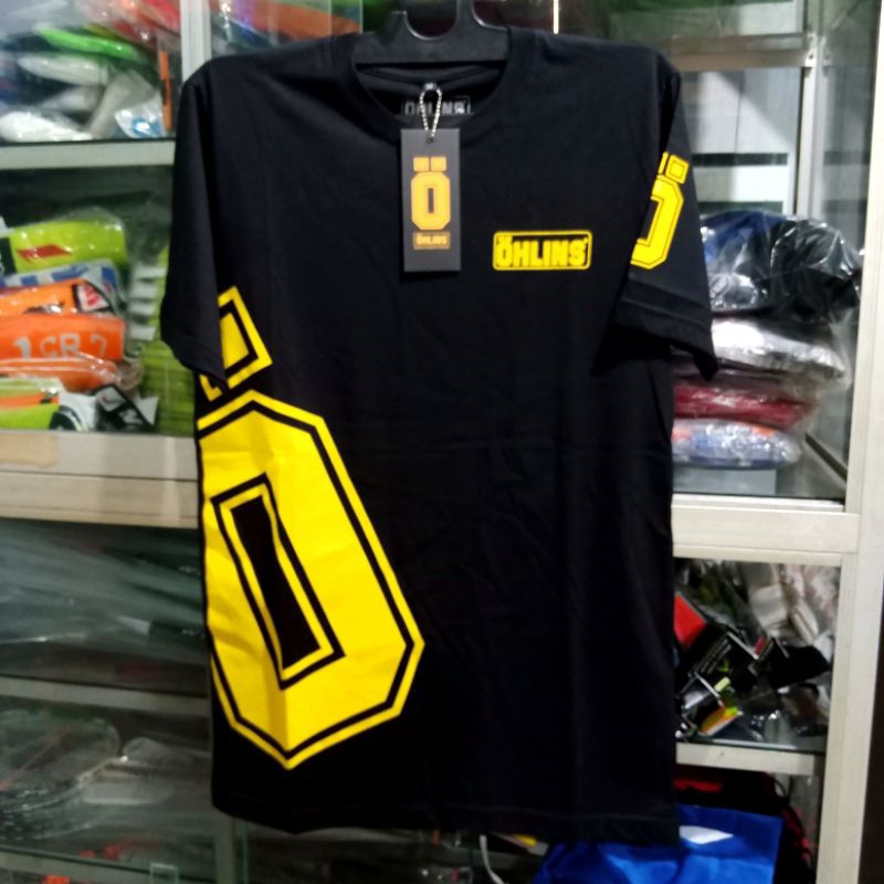 KAOS TRAIL BAJU MOTOR CROSS T-SHIRT OHLINS