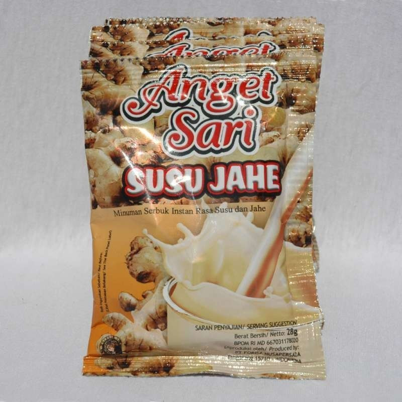 

Anget Sari Susu Jahe 25gr 1 Renceng isi 10 Sachet