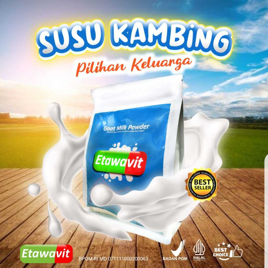 

Susu Kambing ETAWAVIT Untuk Seluruh Keluarga Tersedia Aneka Rasa 1000 gr