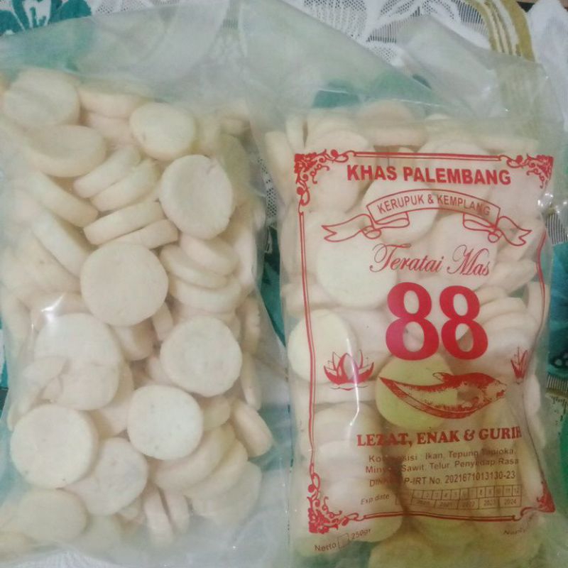 

kemplang ikan 88 Asli Palembang 'koin