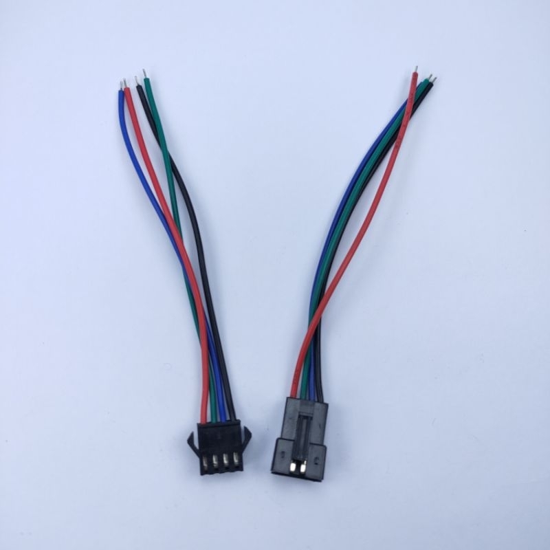 SOKET SAMBUNGAN KABEL 4 PIN KECIL SAMBUNGAN KABEL