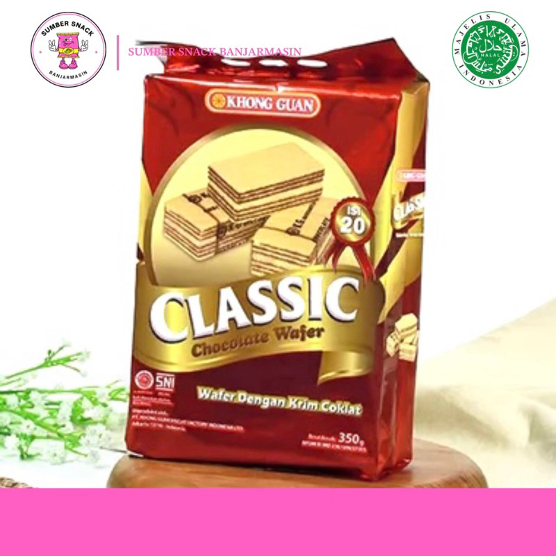 

Khong Guan Classic Chocolate Wafer (350g)