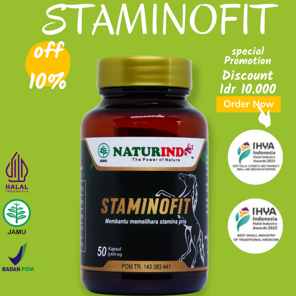 STAMINOFIT Herbal Alami NATURINDO