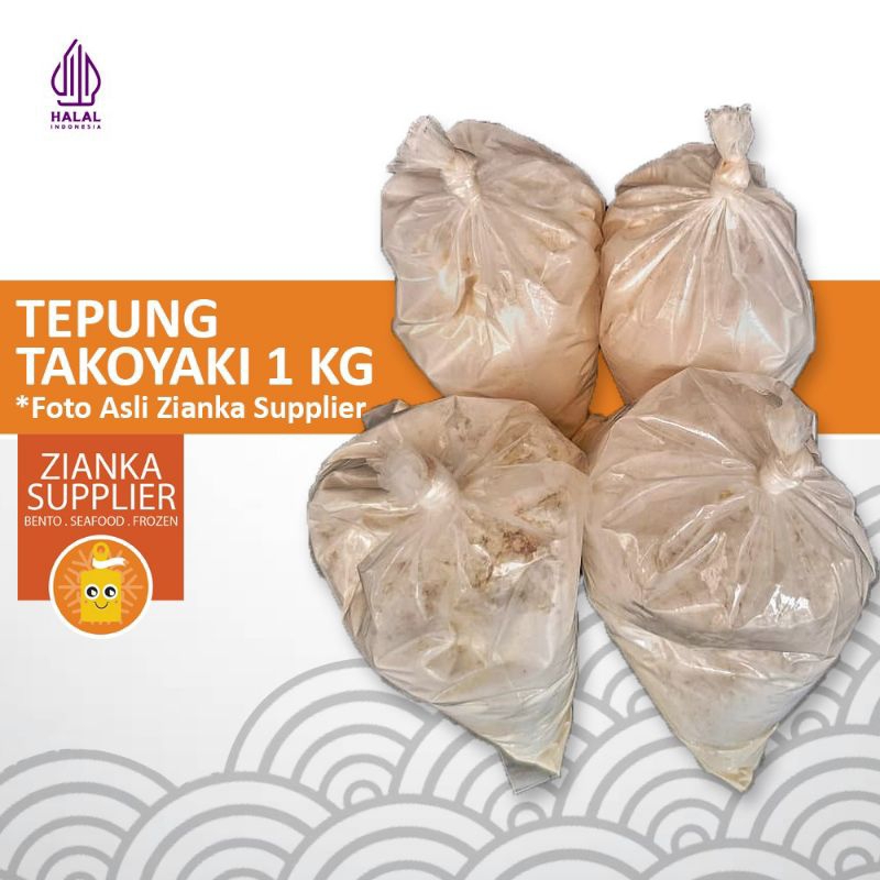 

Tepung Premix Premium Takoyaki dan Okonomiyaki 1 Kg