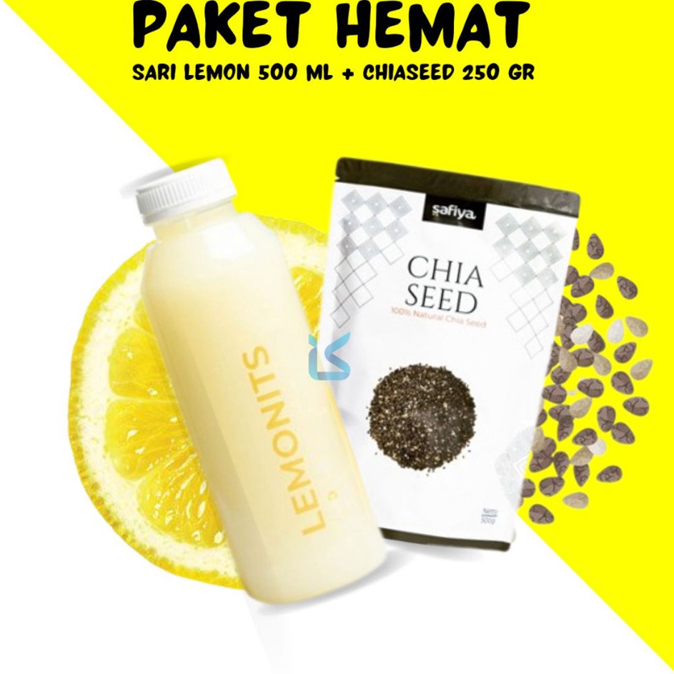 

77 BUNDLING Chiaseed 25 gr Sari Lemon 5ml Diet Sehat Original