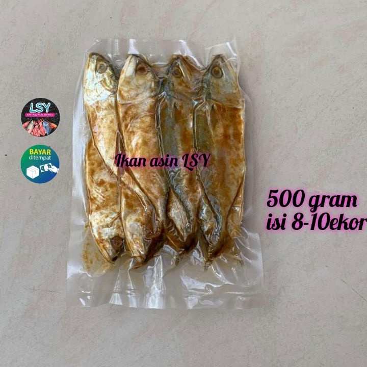 

FSASH SALE ikan asin peda merah kembung baceman size jumbo 5 gram
