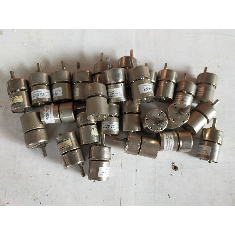 dinamo gearbox 12v dc
