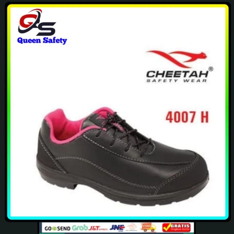 Sepatu Safety Cheetah Women Series 4007H/Sepatu Safety Cheetah/Sepatu Safety Wanita /Sepatu Safety /