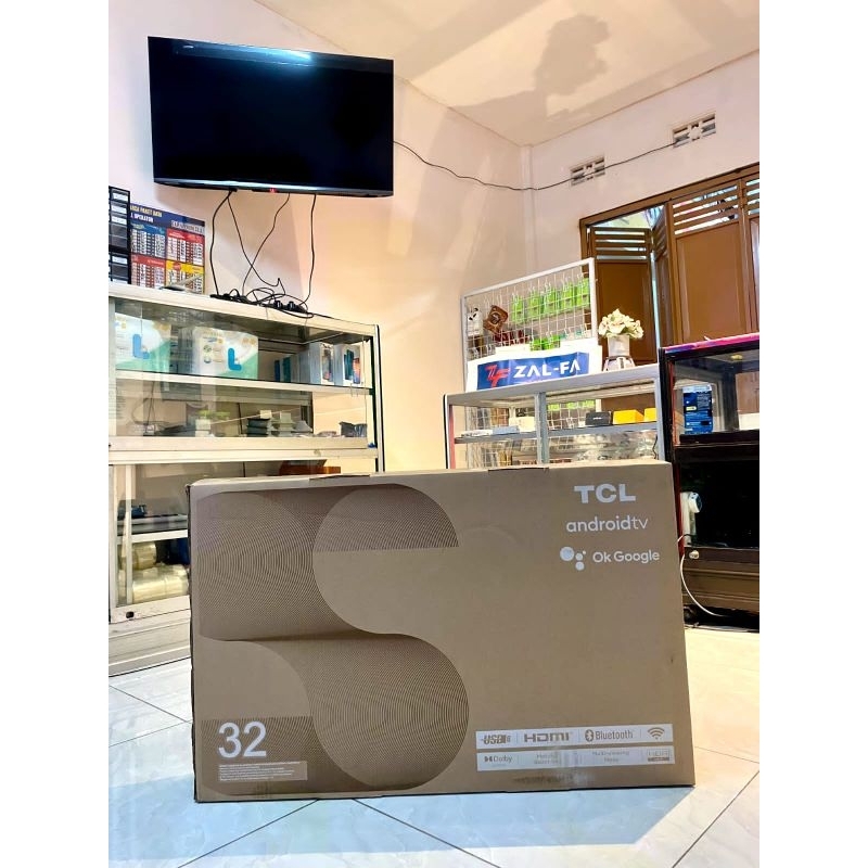 TCL Android TV 32A9 32inch - Android 11 - HD - Dolby Audio - Playstore/Netflix/Youtube - Wifi - Blue