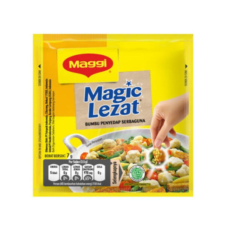 

Magic Lezat murah 1 renteng 12 saset