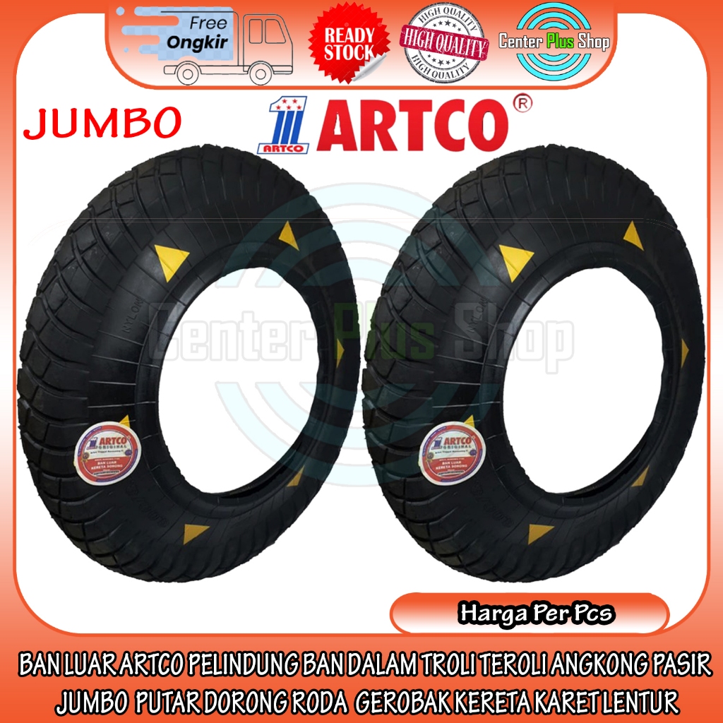 PELINDUNG PENUTUP BAN DALAM BAN LUAR LUAH ARTCO JUMBO BESAR ORIGINAL ASLI GEROBAK KERETA SORONG KERE