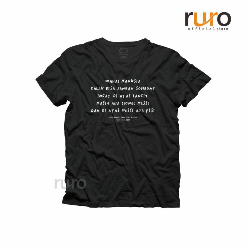 Kaos Jason Ranti Sabda Tiang Listrik Original Merchandise