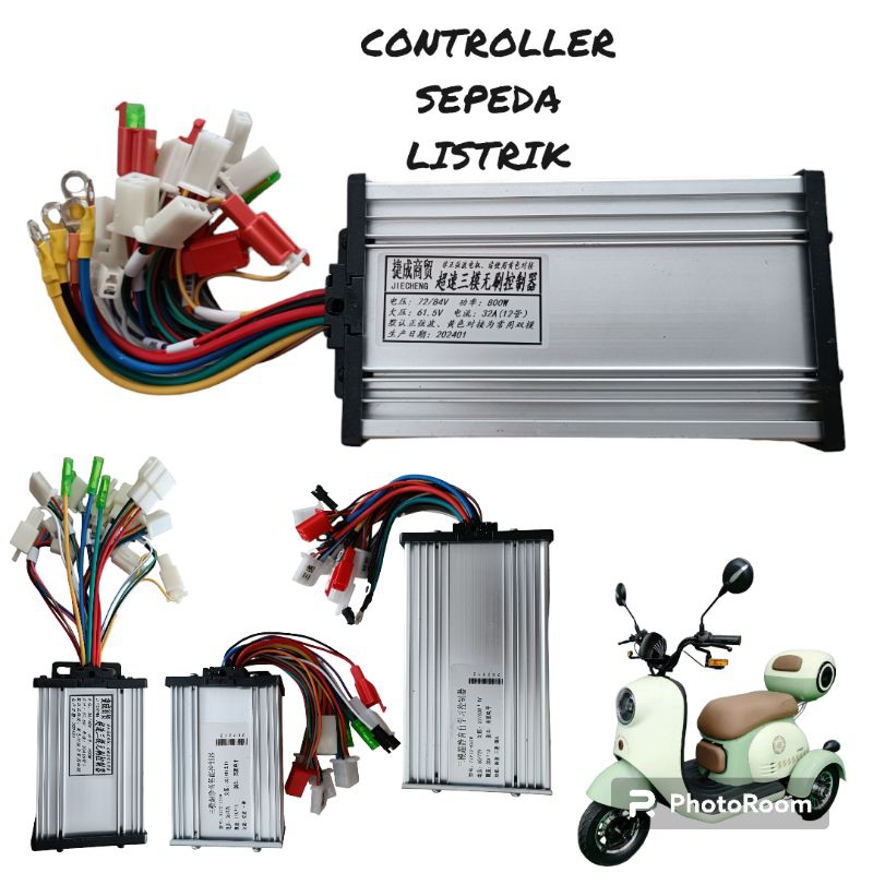 Controler Sepeda Listrik 36/48 350-400W / 60/72V 650W / 72/84V 800W / Kontroler Sepeda Listrik / con