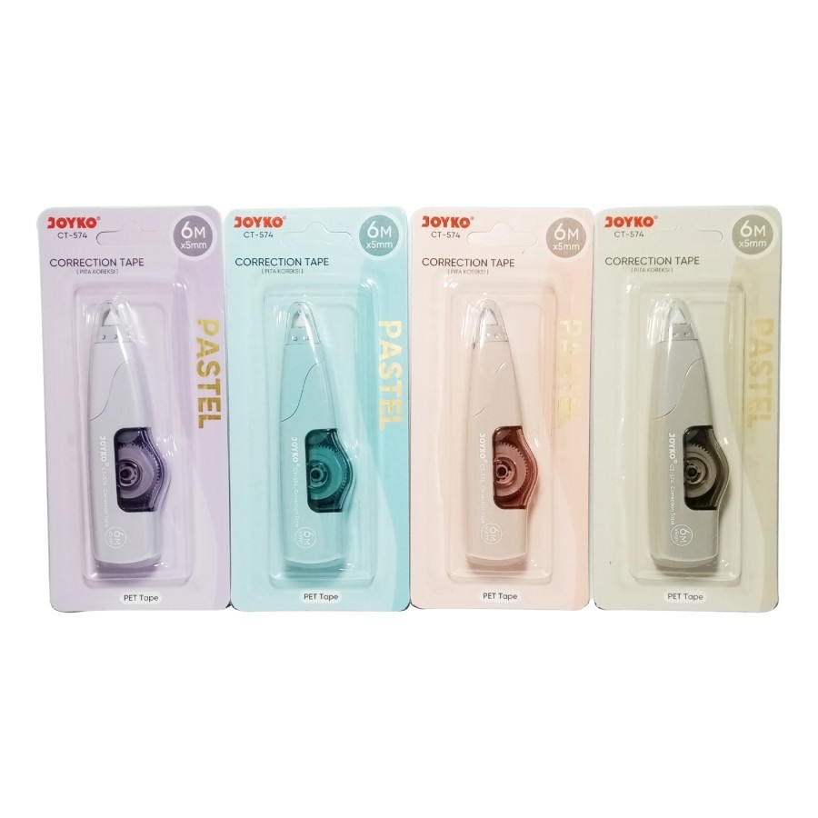 

JOYKO - Correction Tape CT-574 Pastel Color - Pcs