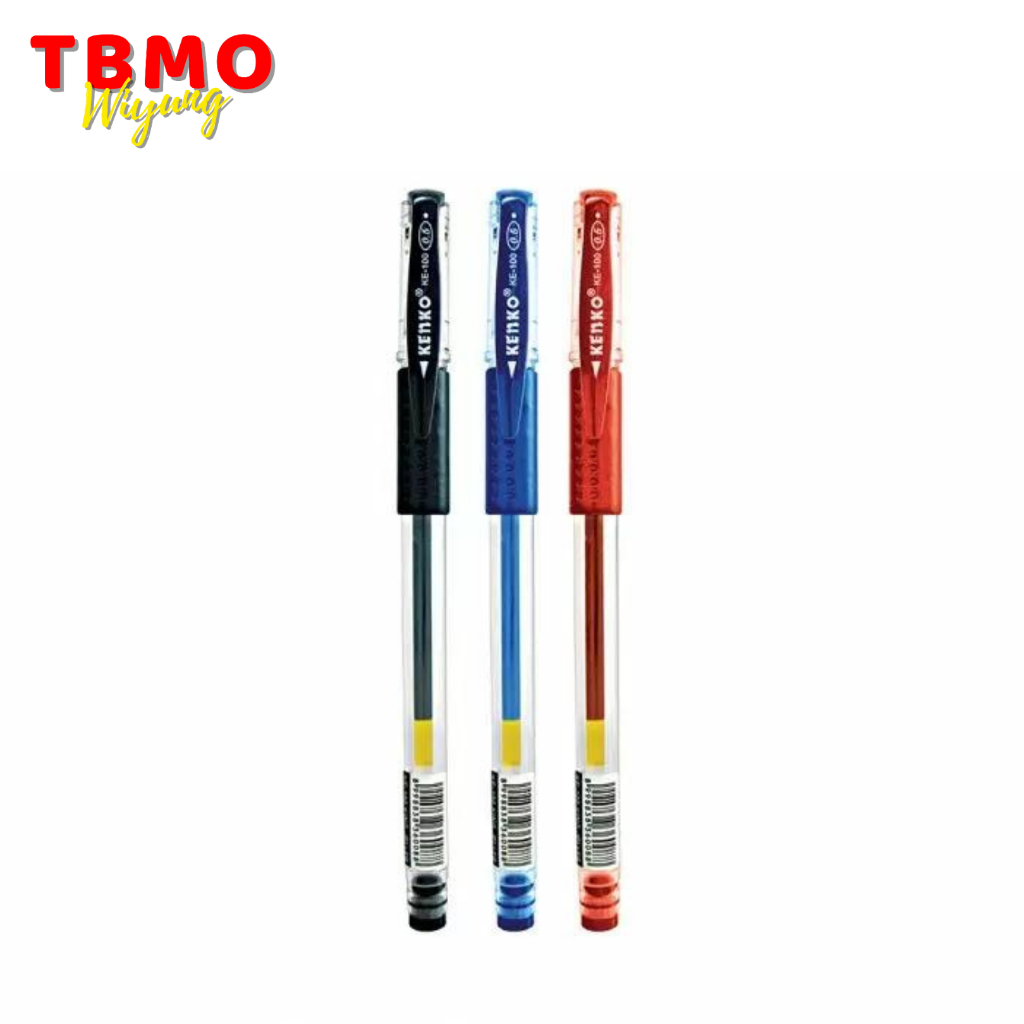 

( 1 Pcs ) TBMO Bolpen / Gel Pen Kenko KE-100 0.5mm