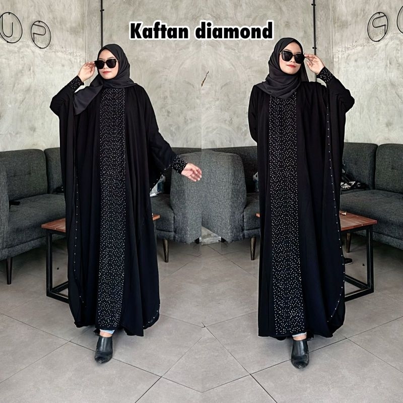 Kaftan/abaya hitam/abaya jumbo/abaya murah
