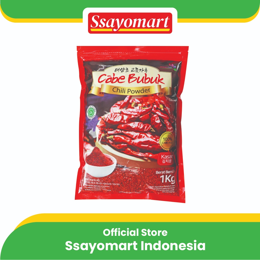 

BUBUK CABE KASAR / CHILI POWDER KOREA 1 KG