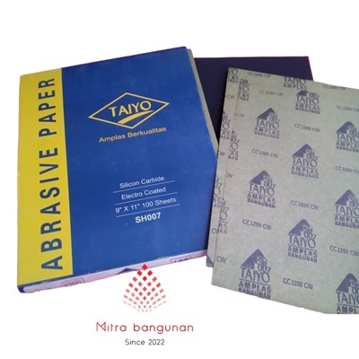 MB-Amplas Kertas TAIYO WD Ampelas Kertas Pasir Lembaran Grit 60 - 5000