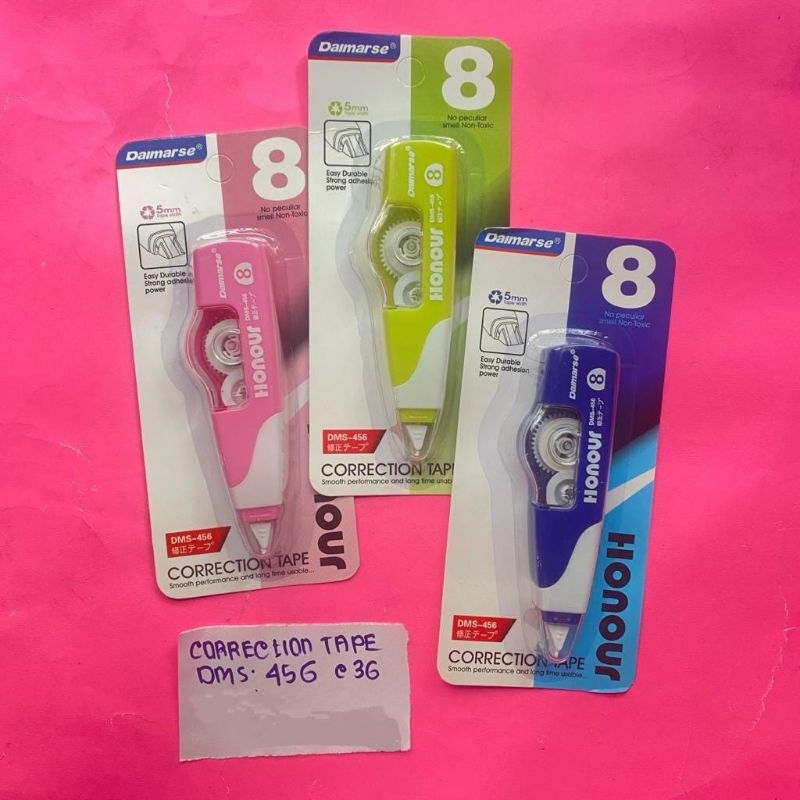 

CORRECTION TAPE DMS-456/UK 8X5MM