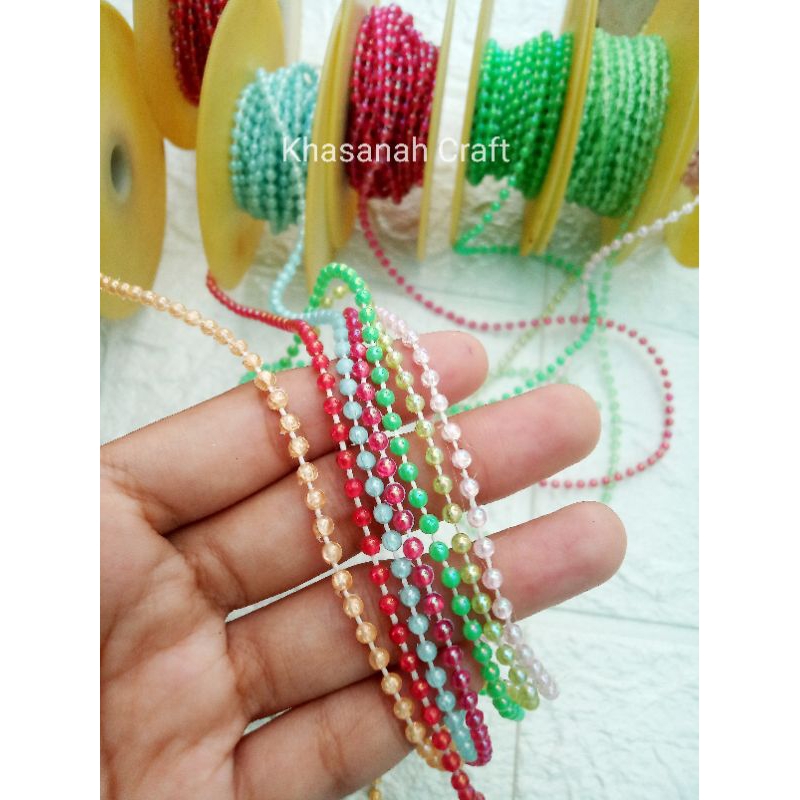 Parel 3mm / mutiara renteng 3mm