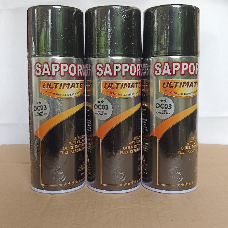 pilok pilox cat semprot sapporo ultimate silver avanza 1E7 OC03 silver avanza 1E7 400ML pilok avanza