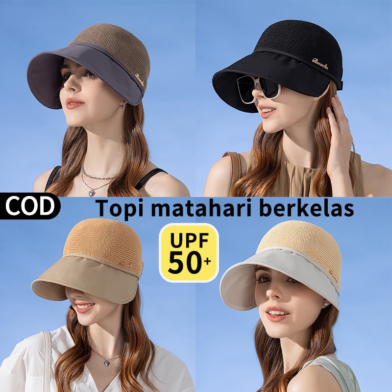 topi pantai topi wanita kekinian topi santai topi running topi rimba wanita camping topi lari wanita
